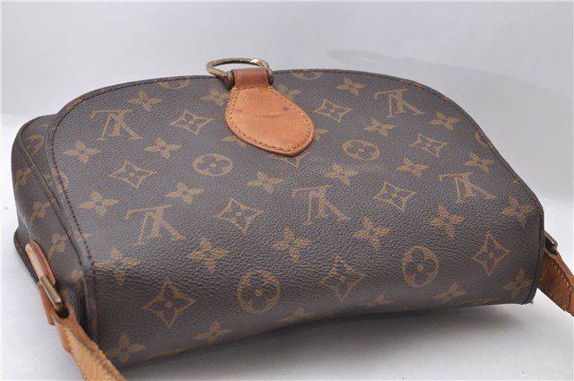 Auth Louis Vuitton Monogram Saint Cloud GM Shoulder Cross Bag M51242 LV 1157D