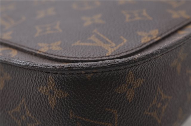 Auth Louis Vuitton Monogram Saint Cloud GM Shoulder Cross Bag M51242 LV 1157D