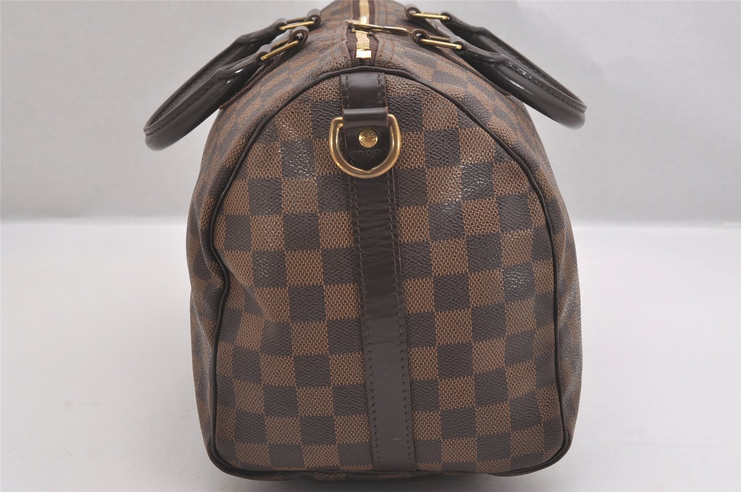 Authentic Louis Vuitton Damier Speedy Bandouliere 30 Hand Bag N41367 LV 1158I