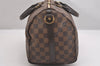 Authentic Louis Vuitton Damier Speedy Bandouliere 30 Hand Bag N41367 LV 1158I