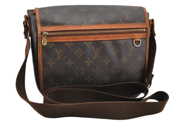 Auth Louis Vuitton Monogram Pochette Bosphore Shoulder Cross Bag M40044 LV 1160G