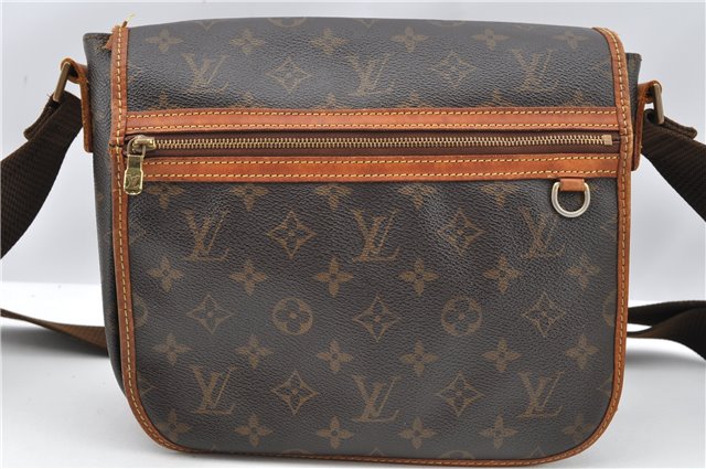 Auth Louis Vuitton Monogram Pochette Bosphore Shoulder Cross Bag M40044 LV 1160G