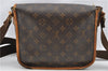 Auth Louis Vuitton Monogram Pochette Bosphore Shoulder Cross Bag M40044 LV 1160G
