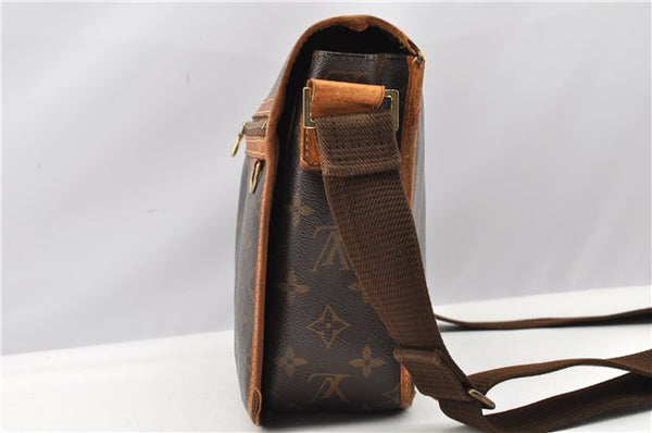 Auth Louis Vuitton Monogram Pochette Bosphore Shoulder Cross Bag M40044 LV 1160G