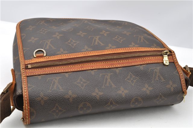 Auth Louis Vuitton Monogram Pochette Bosphore Shoulder Cross Bag M40044 LV 1160G