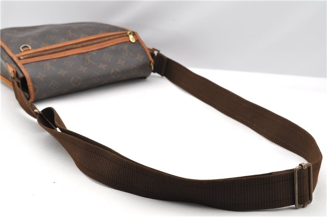 Auth Louis Vuitton Monogram Pochette Bosphore Shoulder Cross Bag M40044 LV 1160G