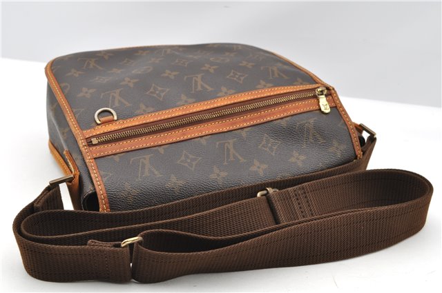 Auth Louis Vuitton Monogram Pochette Bosphore Shoulder Cross Bag M40044 LV 1160G