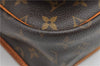Auth Louis Vuitton Monogram Pochette Bosphore Shoulder Cross Bag M40044 LV 1160G