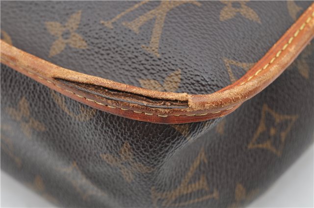 Auth Louis Vuitton Monogram Pochette Bosphore Shoulder Cross Bag M40044 LV 1160G