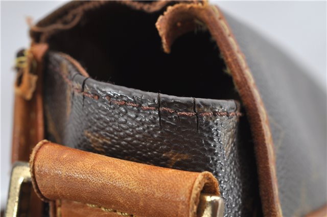 Auth Louis Vuitton Monogram Pochette Bosphore Shoulder Cross Bag M40044 LV 1160G