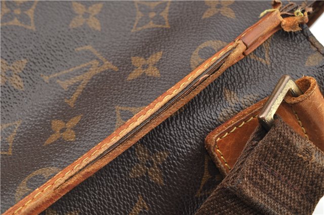 Auth Louis Vuitton Monogram Pochette Bosphore Shoulder Cross Bag M40044 LV 1160G