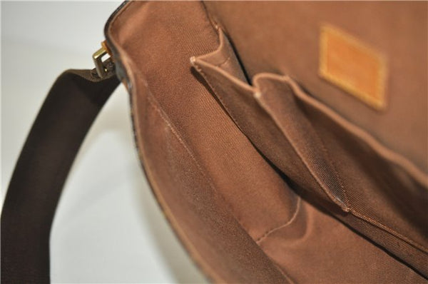 Auth Louis Vuitton Monogram Pochette Bosphore Shoulder Cross Bag M40044 LV 1160G