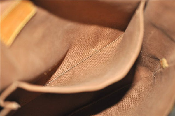 Auth Louis Vuitton Monogram Pochette Bosphore Shoulder Cross Bag M40044 LV 1160G