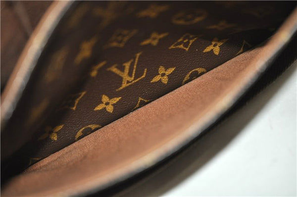 Auth Louis Vuitton Monogram Pochette Bosphore Shoulder Cross Bag M40044 LV 1160G