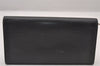 Authentic Louis Vuitton Epi Portefeuille Sarah Long Wallet Black M63742 LV 1161I