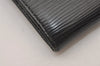 Authentic Louis Vuitton Epi Portefeuille Sarah Long Wallet Black M63742 LV 1161I