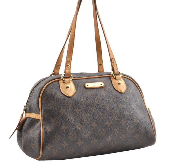 Authentic Louis Vuitton Monogram Montorgueil PM M95565 Shoulder Tote Bag 1164G