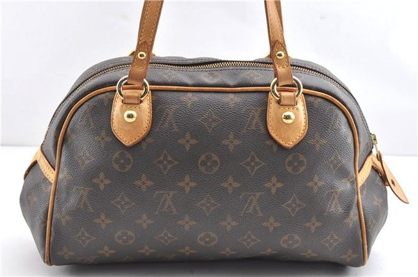 Authentic Louis Vuitton Monogram Montorgueil PM M95565 Shoulder Tote Bag 1164G