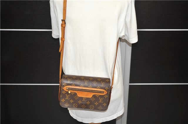 Auth Louis Vuitton Monogram Saint Germain Shoulder Cross Bag M51210 LV 1165D