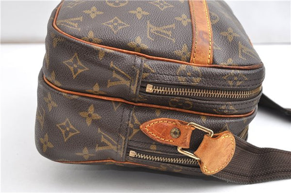 Authentic Louis Vuitton Monogram Reporter PM Shoulder Cross Bag M45254 LV 1165G