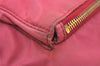 Authentic PRADA Nylon Saffiano Leather Shoulder Cross Body Bag Pink 1165I