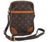 Authentic Louis Vuitton Monogram Danube Shoulder Cross Body Bag M45266 LV 1167D