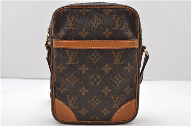 Authentic Louis Vuitton Monogram Danube Shoulder Cross Body Bag M45266 LV 1167D