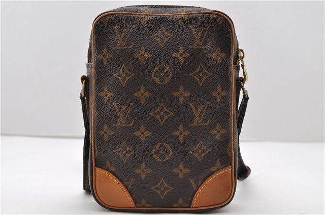 Authentic Louis Vuitton Monogram Danube Shoulder Cross Body Bag M45266 LV 1167D