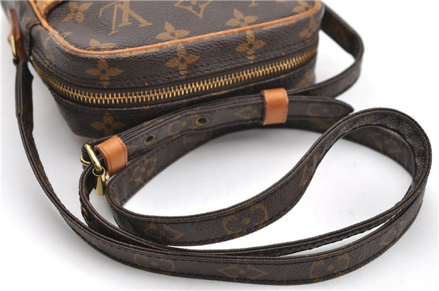 Authentic Louis Vuitton Monogram Danube Shoulder Cross Body Bag M45266 LV 1167D