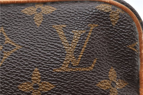 Authentic Louis Vuitton Monogram Danube Shoulder Cross Body Bag M45266 LV 1167D