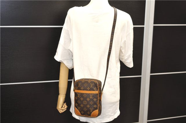 Authentic Louis Vuitton Monogram Danube Shoulder Cross Body Bag M45266 LV 1167D