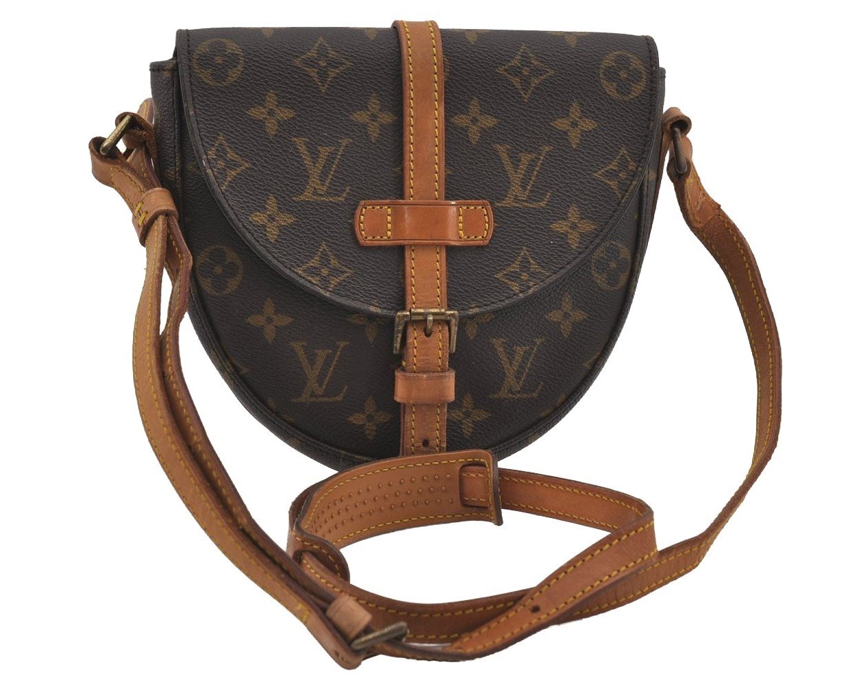 Authentic Louis Vuitton Monogram Chantilly PM Shoulder Cross Bag M51234 LV 1167I