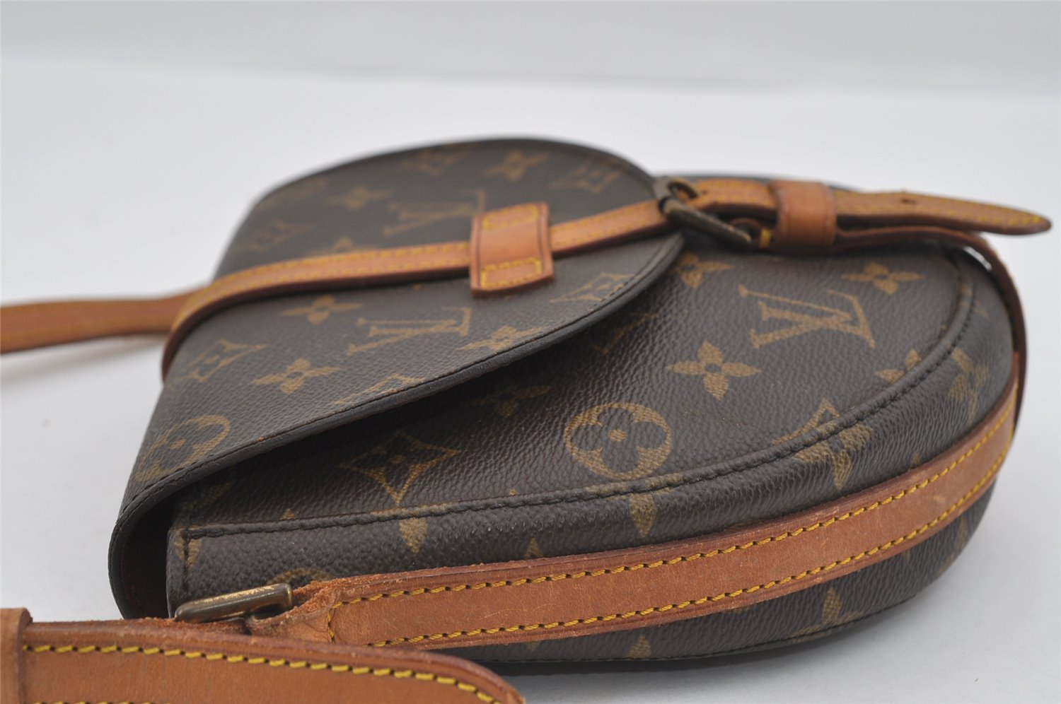 Authentic Louis Vuitton Monogram Chantilly PM Shoulder Cross Bag M51234 LV 1167I