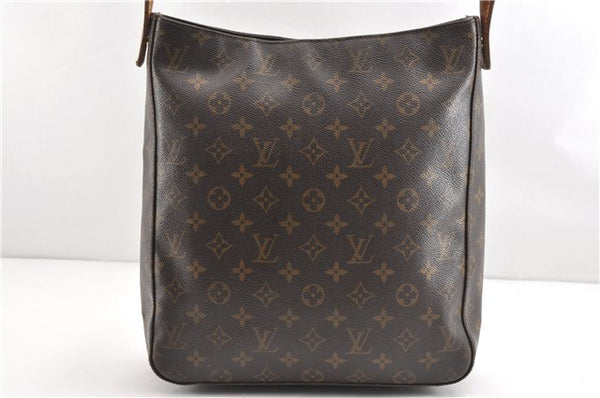 Authentic Louis Vuitton Monogram Looping GM Shoulder Bag M51145 LV 1168G