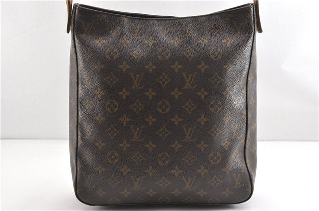 Authentic Louis Vuitton Monogram Looping GM Shoulder Bag M51145 LV 1168G