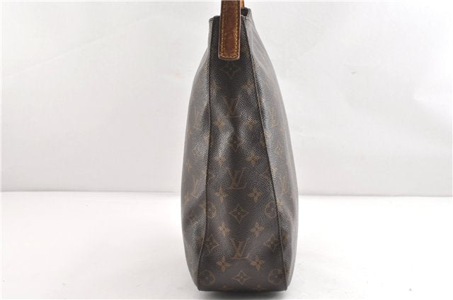 Authentic Louis Vuitton Monogram Looping GM Shoulder Bag M51145 LV 1168G
