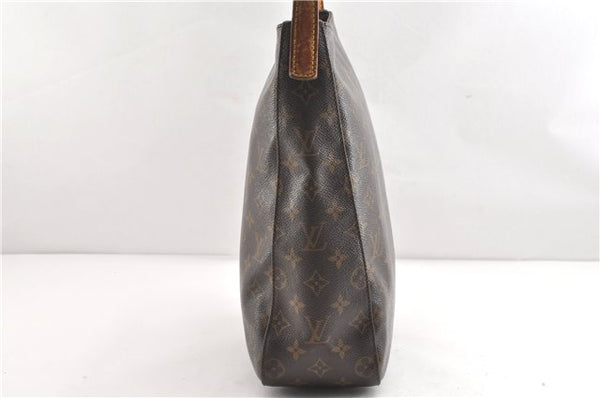 Authentic Louis Vuitton Monogram Looping GM Shoulder Bag M51145 LV 1168G