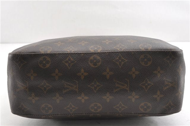 Authentic Louis Vuitton Monogram Looping GM Shoulder Bag M51145 LV 1168G