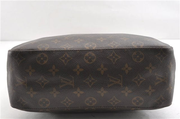 Authentic Louis Vuitton Monogram Looping GM Shoulder Bag M51145 LV 1168G