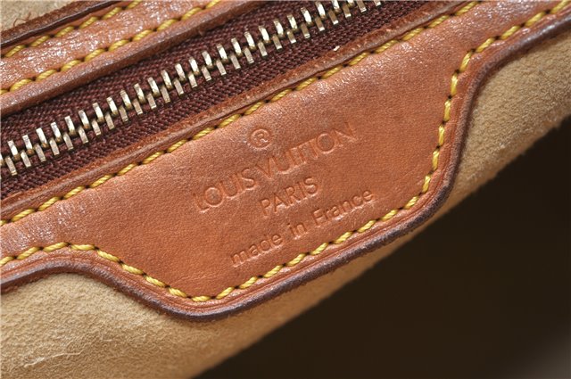 Authentic Louis Vuitton Monogram Looping GM Shoulder Bag M51145 LV 1168G