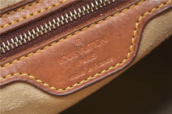 Authentic Louis Vuitton Monogram Looping GM Shoulder Bag M51145 LV 1168G