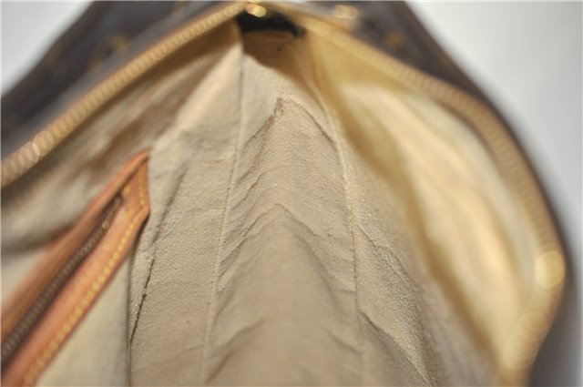 Authentic Louis Vuitton Monogram Looping GM Shoulder Bag M51145 LV 1168G