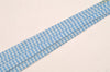 Authentic HERMES Tie Necktie Houndstooth Pattern Silk 5379OA Light Blue 1168I