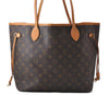 Authentic Louis Vuitton Monogram Neverfull MM Tote Bag M40156 LV 1169D