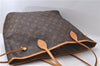 Authentic Louis Vuitton Monogram Neverfull MM Tote Bag M40156 LV 1169D