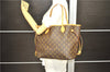 Authentic Louis Vuitton Monogram Neverfull MM Tote Bag M40156 LV 1169D