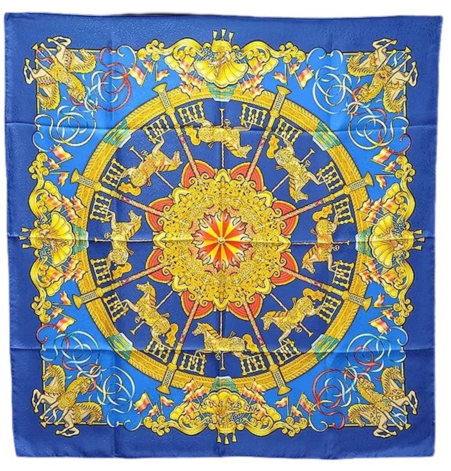 Authentic HERMES Carre 90 Scarf 