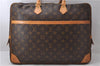 Auth Louis Vuitton Monogram M53362 Porte Documents Voyage 2 Compartments 1170D