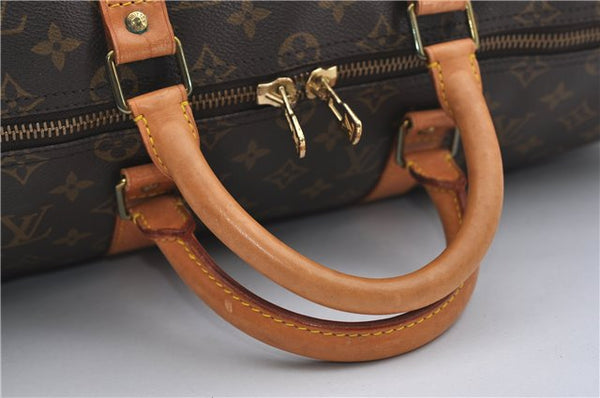 Authentic Louis Vuitton Monogram Keepall 50 Travel Boston Bag M41426 LV 1170F