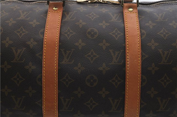 Authentic Louis Vuitton Monogram Keepall 50 Travel Boston Bag M41426 LV 1170F